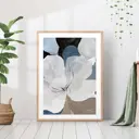 Постер 28 картин "Абстрактные цветы" 70x50 см