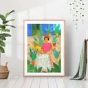 Постер 28 картин "Фрида Кало" 70x50 см