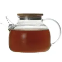 Заварочный чайник 1000 мл Mallony Foresta di bambu стекло цвет прозрачный