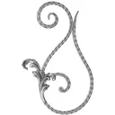 Вензеля и завитки Ван-Упак 280x430 мм цвет золотой