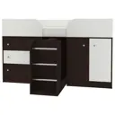 Кровать Кариви КИВи 184x113x84 см ЛДСП цвет венге 00024-02-33-00