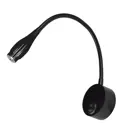 Настенный светильник светодиодный UNIEL ULT-F22-3W_4000K IP20 Black ULT-F22 нейтральный белый свет цвет черный
