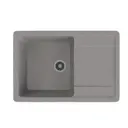 Врезная мойка Mixline 551148 64x50.50x18.50 см искусственный камень цвет темно-серый