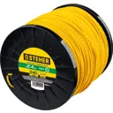 Леска Steher 75025-2.4 квадрат нейлон толщина 2.40 мм желтый