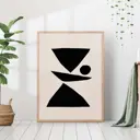 Постер 28 картин "Треугольники" 70x50 см