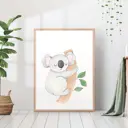 Постер 28 картин "Коала на ветке" 50x40 см