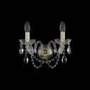 Настенный светильник BOHEMIA IVELE CRYSTAL 1402B.2.141.G цвет золотой