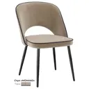 Кухонный стул Milavio Монако light 29/31Ч 81x55x47 см ткань цвет темно-бежевый