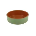 Форма для выпечки Ломоносовская Керамика 1ФЗ-6 17.50x5.50x17.50 см керамика цвет зеленый