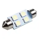 Автолампа светодиодная Skyway T11 C5W 12 В 4 SMD диода c цоколем 39 мм S08201171