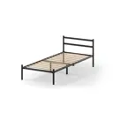 Кровать Квадрат Метта 80x200 см металл цвет черный