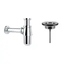 Набор сифон для раковины с выпуском Wellsee Drainage System 182103005 цвет хром