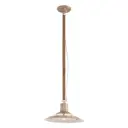 Светильник подвесной Lussole Loft Chicago LSP-8742 60Вт 220В E27 4 м² цвет бежевый