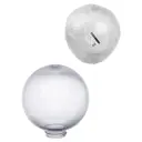 Рассеиватель шар ПММА 250 мм прозрачный призма резьба А 85 TDM