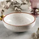 Тарелка Хорекс Punto Bianca 20x20 см фарфор цвет бежевый