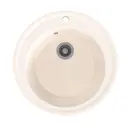 Врезная мойка Mixline ML-GMS01(331) 47.50x47.50x19.40 см искусственный камень цвет белый