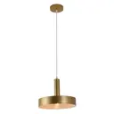 Светильник подвесной ESCADA 1110/1S Gold 1 лампа 3 м² цвет золото