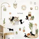Наклейка интерьерная "Кошачье семейство" 60x90 см