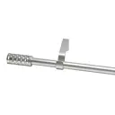 Карниз для штор однорядный Cessot 546516, 160-300 см сталь, цвет nickel