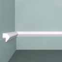 Молдинг Bello deco XPS М 21 на стену, полистирол (XPS), цвет белый, 30x24x2000 мм
