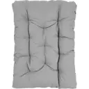 Подушка для садовой мебели Linen Way 62x44 см цвет серый
