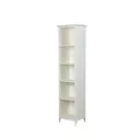 Стеллаж Фурнитурни 50.2x190.2x35.5 см МДФ цвет белый