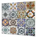 Декоративный кухонный фартук Borntoprint Восточный мотив 60x50x4 см закаленное стекло цвет прозрачный