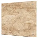 Декоративный кухонный фартук Borntoprint Мраморный песок 60x60x4 см закаленное стекло цвет прозрачный