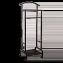 Вешалка напольная Зми Римини 2м 47x114x30 см Металл цвет черный