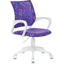 Офисное кресло Бюрократ Burokids 1 w-stickvi ткань цвет фиолетовый
