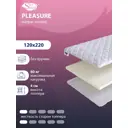Топпер SkySleep Pleasure на шезлонг 120x220 см, беспружинный, для дивана, жесткость: низкая, полутораспальный, ортопедический