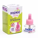 Дополнительный флакон-жидкость от комаров Picnic Baby с экстрактом ромашки 45 ночей 30 мл 146
