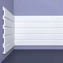 Панель стеновая полистирол ударопрочный Bello Deco СП 03/2 белый 9x200x2000 мм