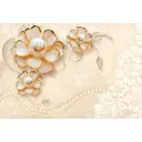 Фотообои флизелиновые DeliceDecor И 1178 Жемчужные кувшинки 400x270см