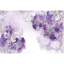 Фотообои флизелиновые DeliceDecor И 1179 Сиреневые цветы 400x270см
