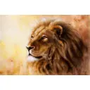Фотообои флизелиновые DeliceDecor И 1603 Гордый лев 400x270см