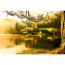 Фотообои флизелиновые DeliceDecor И 465 Осеннее озеро 400x270см