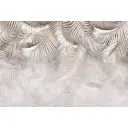 Фотообои флизелиновые DeliceDecor И 990 Бежевые перья 400x270см