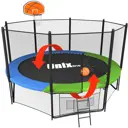 Баскетбольный щит для батута Unix Line Classic/Simple