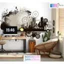 Фотообои флизелиновые Luxury walls 300x270 см Граффити Города AM19503