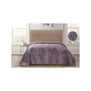 Покрывало Romance Елочка 133074, 160x220 см, велюр, цвет лиловый