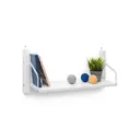 Настенная полка Бельмарко 70x23 см ЛДСП цвет белый