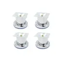 Подстолье 909071 4.50x40x4.50 см сталь цвет хром