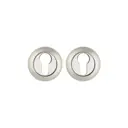 Накладка под цилиндр Fuaro ET.R.RM54 SN/CP-3 матовый никель/хром