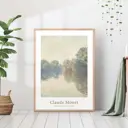 Постер 28 картин "Клод Моне озеро" 50x40 см