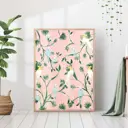 Постер 28 картин "Попугаи принт" 70x50 см