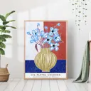 Постер 28 картин "Абстрактный букет" 50x40 см