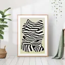 Постер 28 картин "Абстрактный контраст" 50x40 см