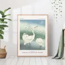 Постер 28 картин "Цапли" 70x50 см