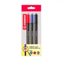 Маркер перманентный Stabilo Cappi 169_3-1, 3 шт